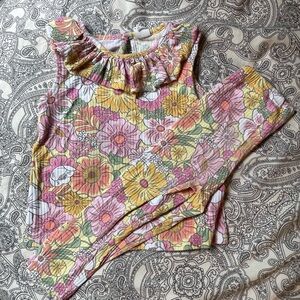 3/$12 H&M Floral Ribbed Set